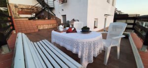 Terraza con vistas a Les Alegries Lloret de mar Tu Refugio de Salud Natural